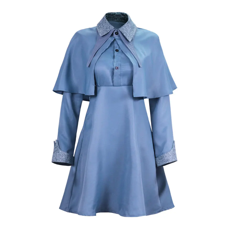 Kostým cosplay de fleur Isabelle Delacour pour enfant et dospelých, uniforme s´ l'école des Bol, rúž Trempée, anime halloween