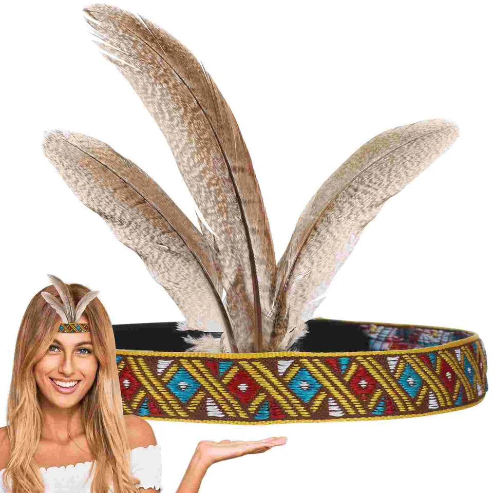 Kostým pokrývka festivalu outfit American Headdress Halloween Bandana Flapper Headband Childband Childband