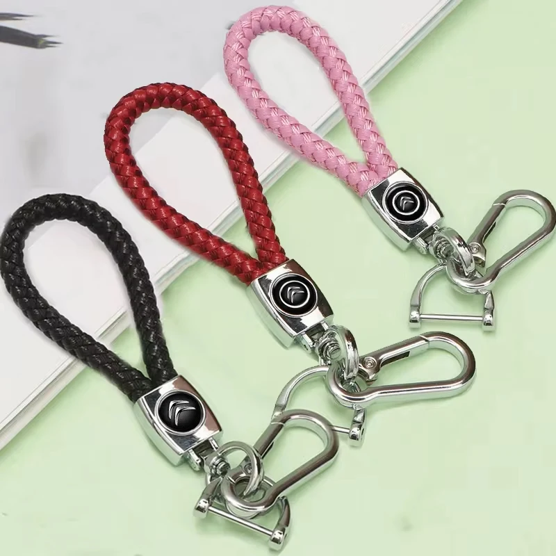 Kovová kľúča Keyring Keychain Držica pracka pre Citroen Grand Picasso C4L Saxo C3 C4 C2 C5 C1 Berlingo Jumper XSara DS3 DS4 DS5