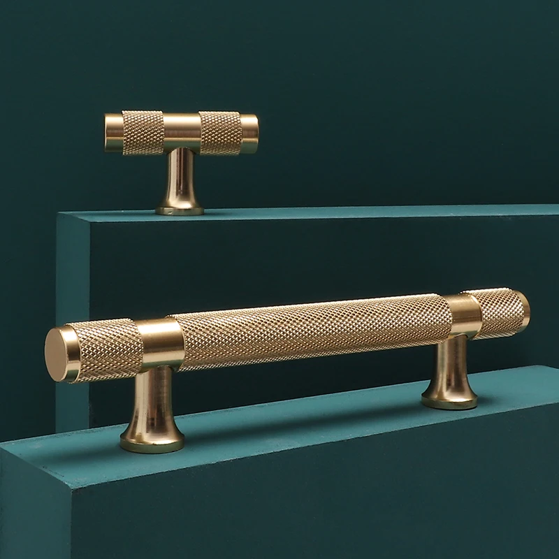 Kovová nábytok skrinka Zásuvka na rukoväte zlatý čierny luxusný luxus t bar skriňa kuchynská šatníková šatníka komoda Dvere Pull Gomb Ruckware Hardware