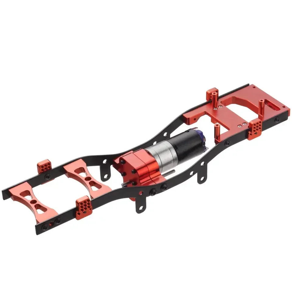Kovová súprava na kovový podvozok Body Frame Fits for WPL C14 C24 1/16 Aktualizácia automobilu automobil s náhradnými dielmi koleso Zostavte Rám shell