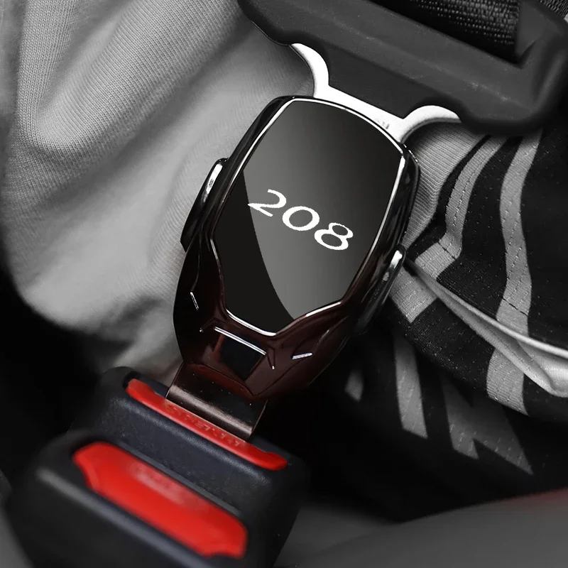 Kovové autosedačky SPELE SPLA Rozšírenie zástrčiek predlžovacieho pásu pre Peugeot 208