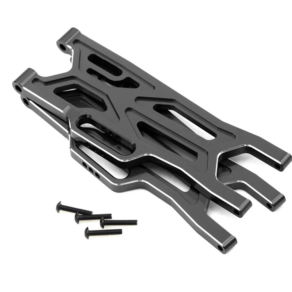 Kovové predné zavesenie Arms Swing Arm ARA330711 pre Arrrma 1/10 Kraton 4S V2 RC Časti vozidla Čierna