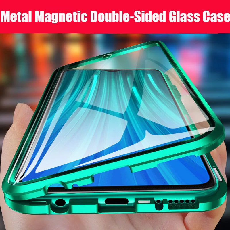 Kovové puzdro na magnetický telefón pre Samsung A54 A52 A53 A71 A51 obojstranný sklenený kryt pre Samsung S25 S23 S22 S21 S24 Ultra Plus Fe
