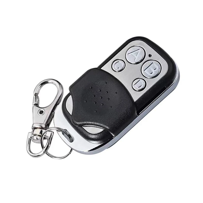 Kovové tlačidlo Diaľkové ovládanie Vysielača ABCD / LOCK UNLOCK 4BUTTON 433MHz Universal 4 Garážové otvárač garážových dverí diaľkový ovládač
