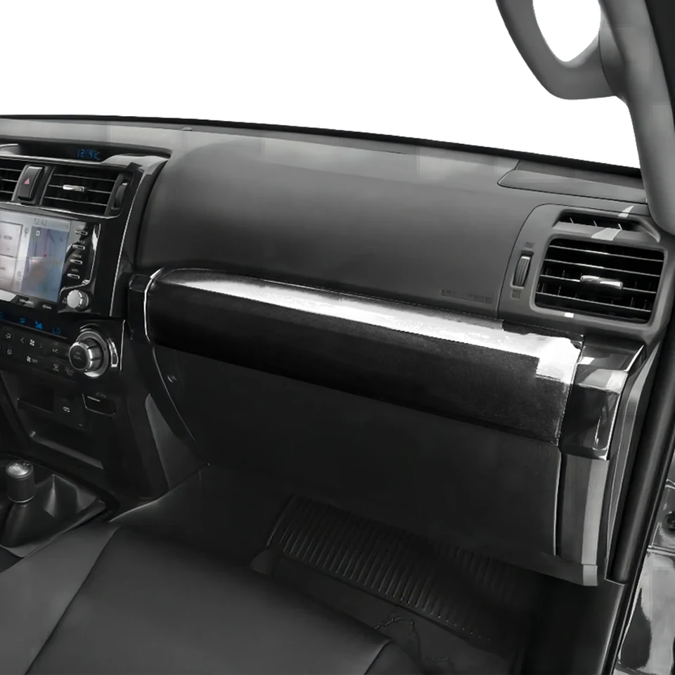 Kovové čierne interiérové ​​predné osobné dekorácie Cover Tink Fit for Toyota 4Runner 2014-2022