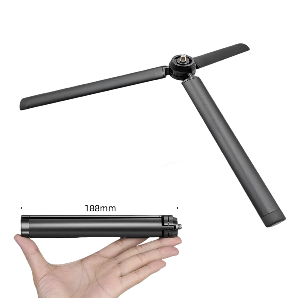 Kovový hliníkový zliatinový stolík stolný statív stojan pre DJi Zhiyun Gimbal Ruck Grip Griplizer stabilizátor DSLR Camera