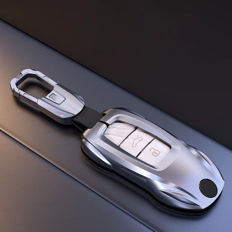 Kovový kryt na diaľku Kľúčový kryt automobilu Sport Tvar auta pre Audi A1 A3 A4 A6 A7 A8 B9 A6 E-TRON Q3 Q5 Q8 C8 D5 Interiér vozidla