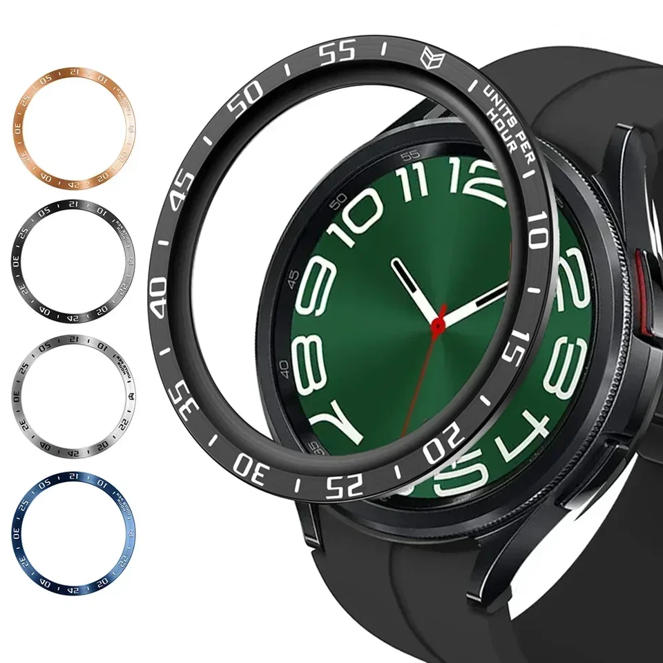 Kovový kryt pre Samsung Galaxy Watch 6 4 Classic 47 43 mm 46 mm 42 mm Smartwatch 5 Pro 45mm Case Bumper Galaxy 4 5 40 mm 44 mm 44 mm
