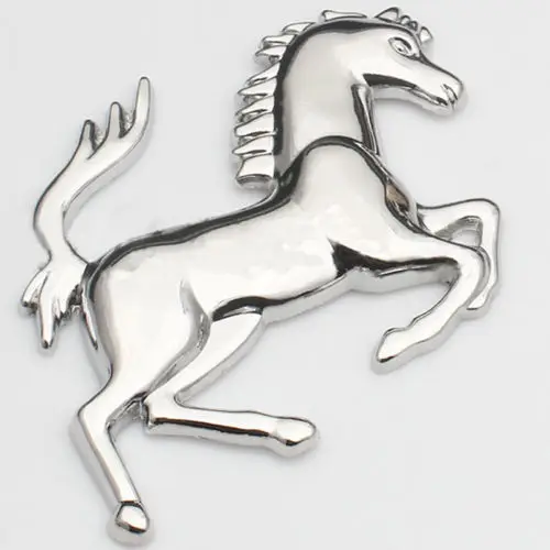 Kovový nálepka na nárazník s kovovým konským automobilom Body Badge znak loga Logo Doplnky prispôsobenie dekorácie pre Ferrari