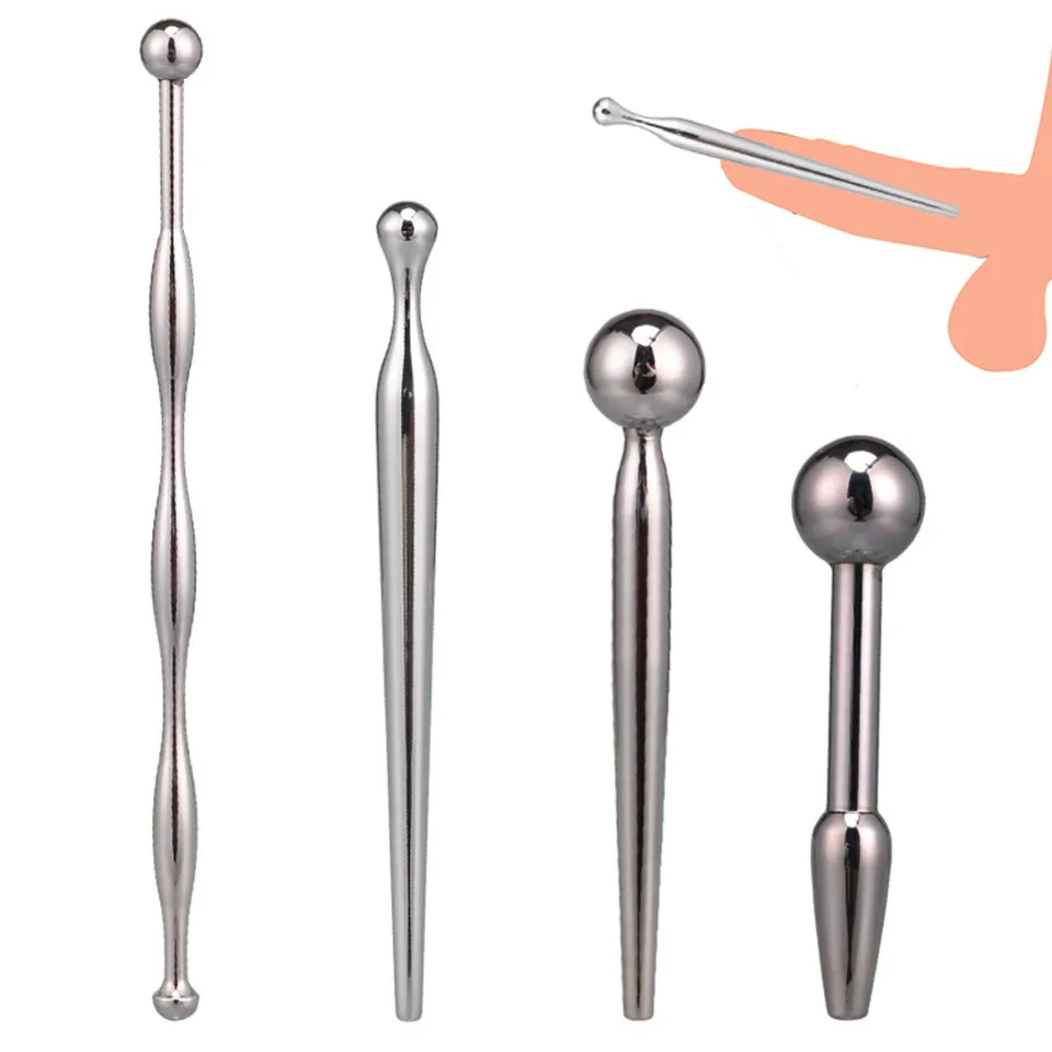 Kovový penis/ tyč Uretral plug katéter Znies stimulátor močovej trubice orgazmus masturbácia Sextoubs