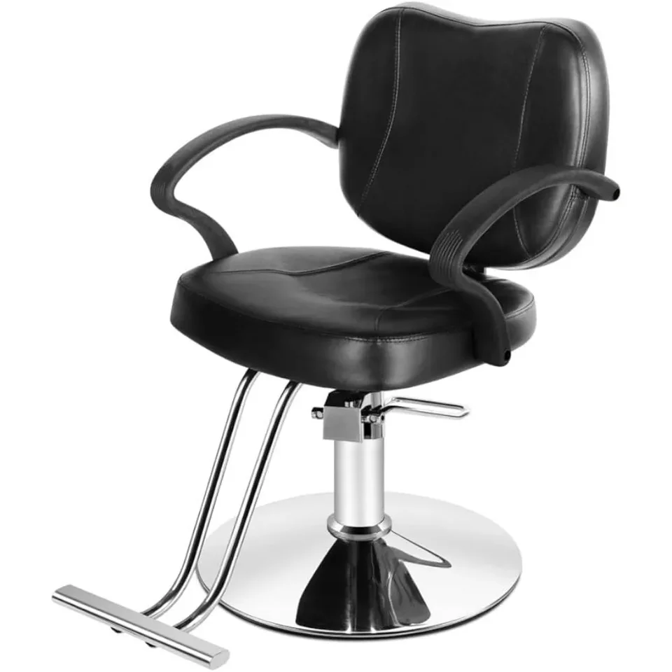 Kozmetická stolička pre kaderníkové stylista Pohodlné holičské stoličky Styling Čína a umývanie stoličky PVC Koža a hydraulické čerpadlo