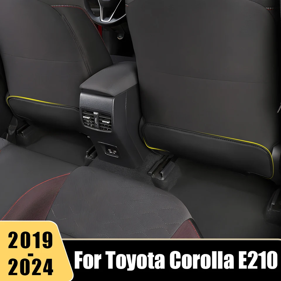 Kožená autosedačka chránič chrániče chrániča podložky proti kicks vodotesné pre Toyota Corolla E210 2019 2020 2021 2022 2023 2024 Hybrid