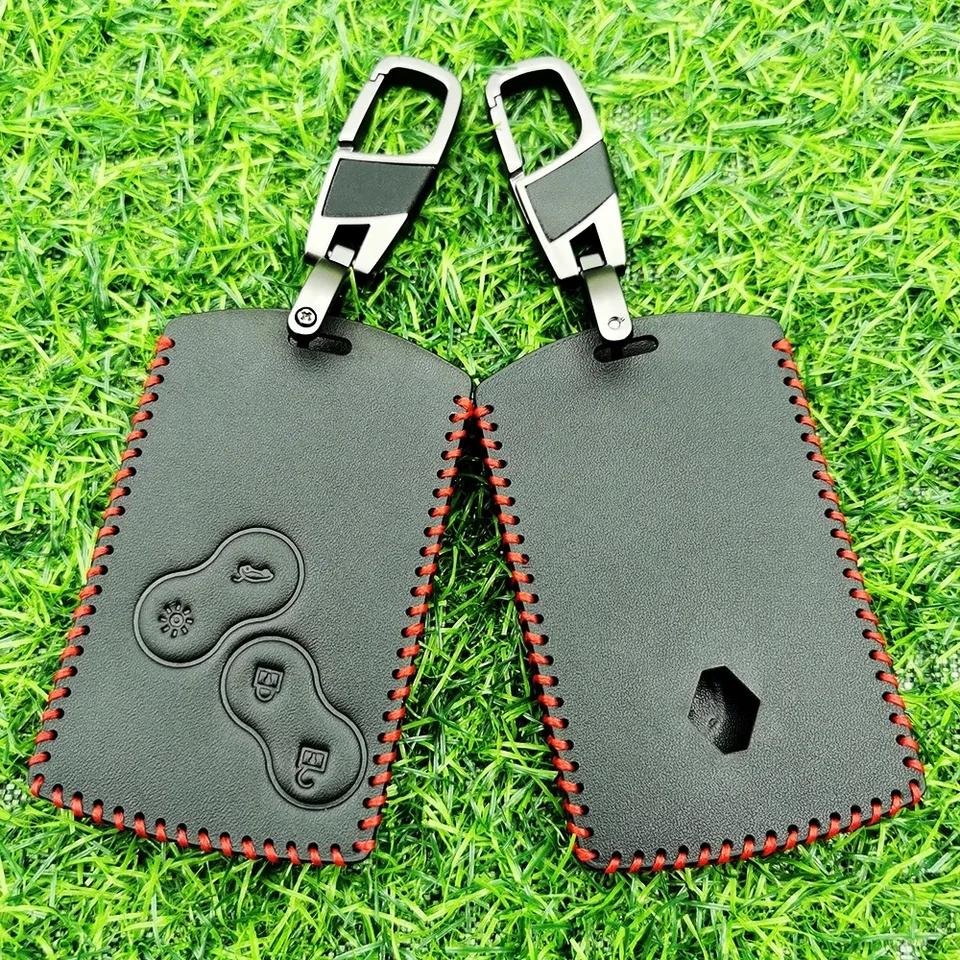 Kožená karta Key Príslušenstvo pre Renault Megane 2 3 Scenic Laguna Clio Captur Duster Logan Trafic Koleos Fluence Zoe Cover