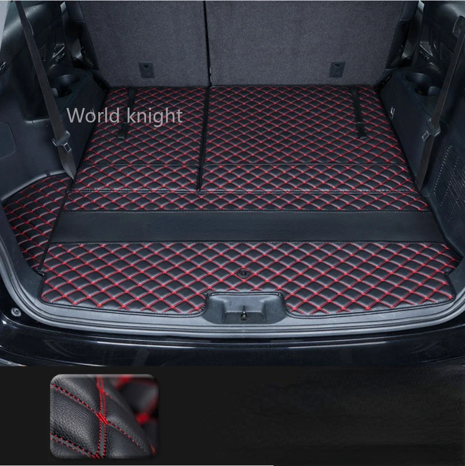 Kožené auto kmeňa MAT nákladný vložka pre Toyota Highlander 2018-2021
