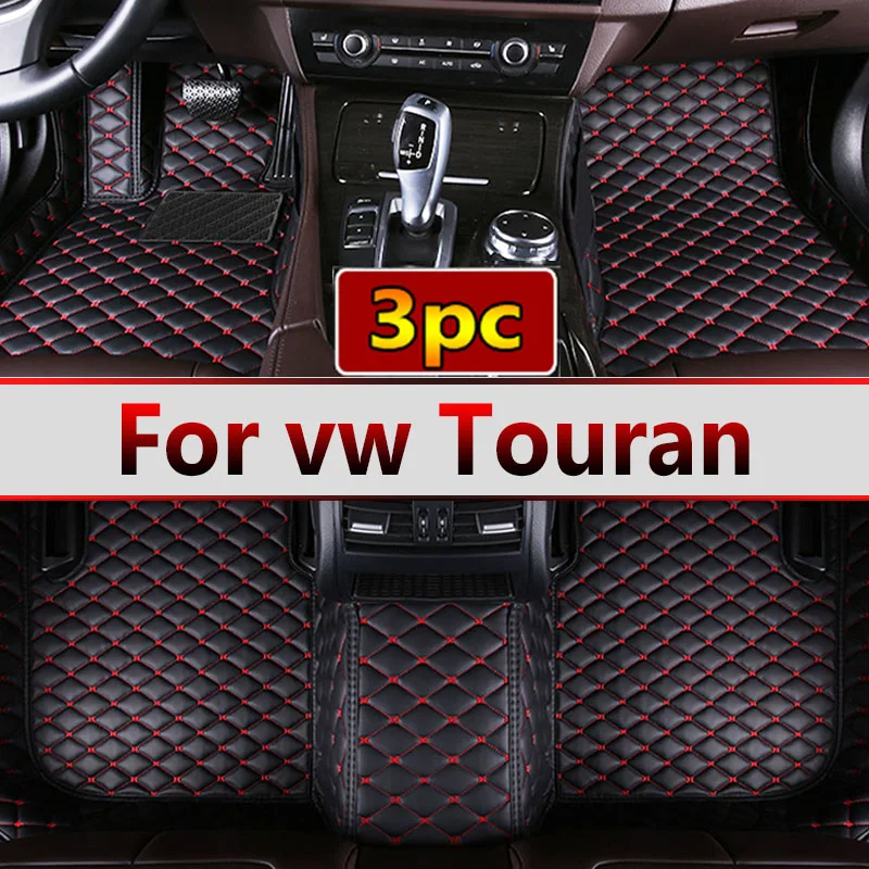 Kožené podlahové rohože pre VW Touran 2015 2014 2013 2011 2011 2009 2008 2007 2006 Koberce Koberce Koberce Vnútorné diely Doplnky dielov