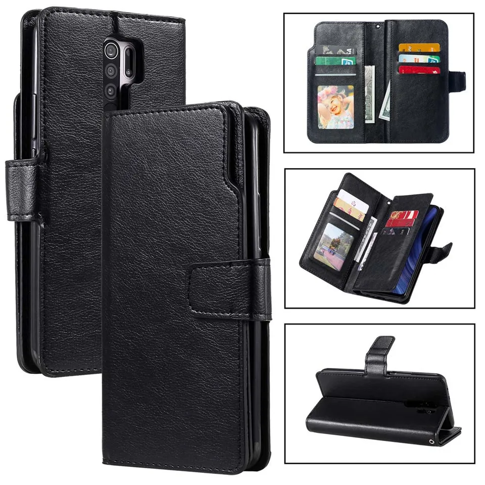 Kožené puzdro pre Samsung Galaxy J2 J3 J4 J5 J6 J7 J8 3 A5 A6 A7 A8 2016 2017 Plus Pro 2018 Wallet Flip Card Cover Phone Bag D84K