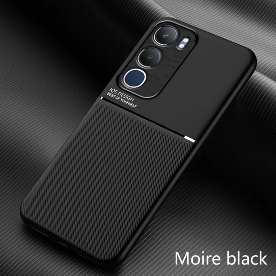 Kožené puzdro pre vivo y19s 4g y 19s automobil magnetický držiak silikónové ochranu tvrdý nárazový kryt telefónu Vivoy19s V2419 Shell