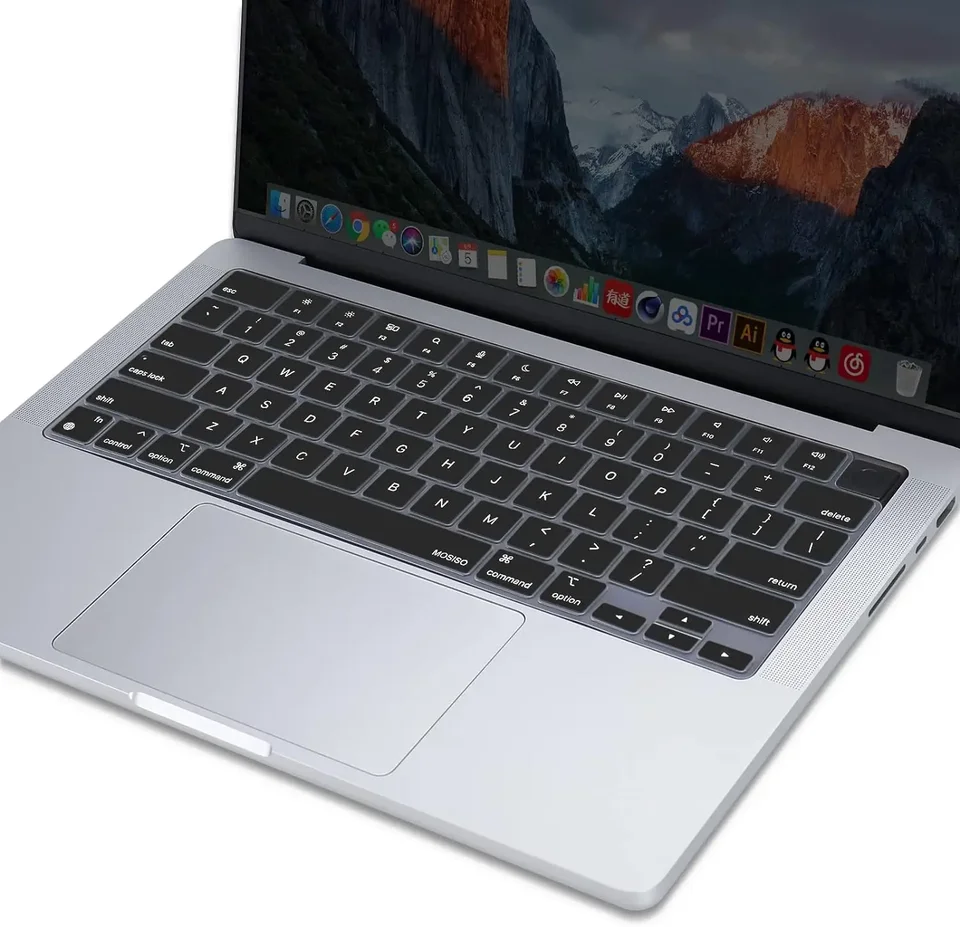 Kožná pokožka krytu klávesnice pre 2023 MacBook Pro 16 