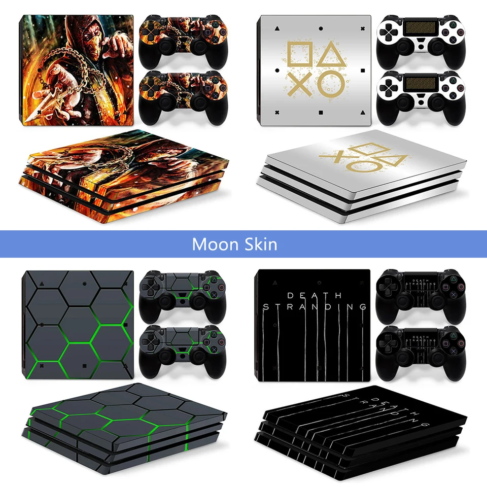 Kožné nálepky pre vinylové obtisky PS4 Pro Console pre PS4 Pro Game Accessory Sticker Protect Cover Wrap pre PS4 Pro