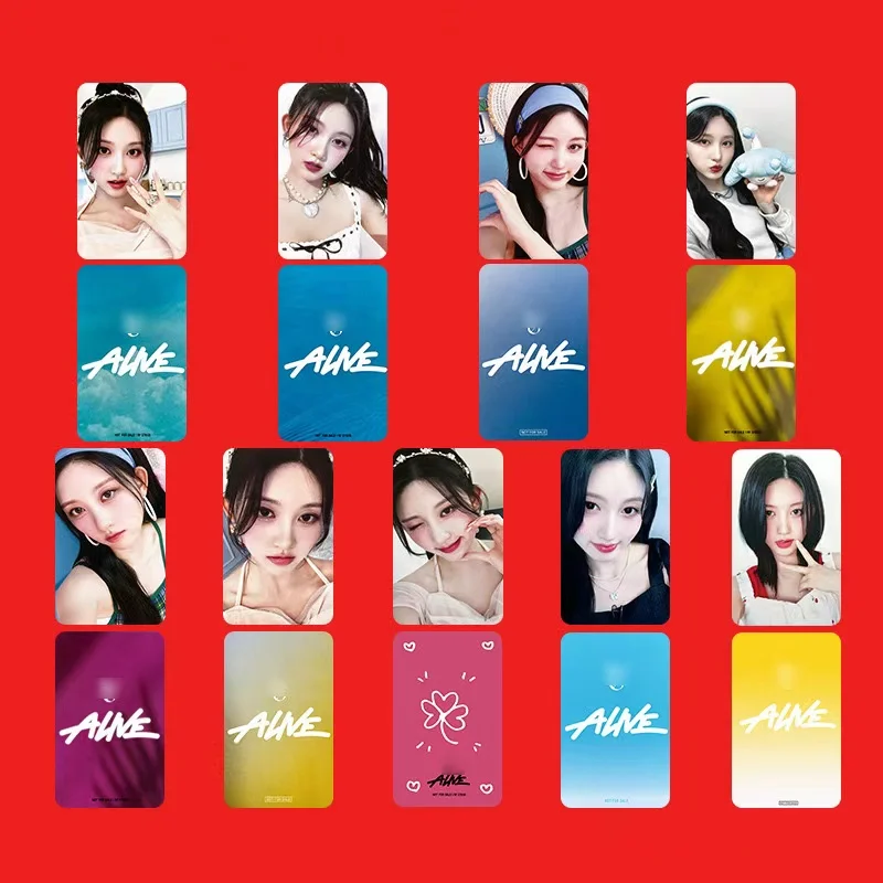 KPOP Alive Japanese Album Photocard Gaeul Leeseo Rei Wonyoung Personal Selfie Card Card Yujin Liz Fans Collection