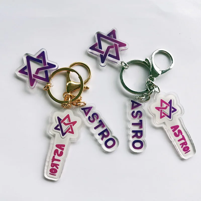 KPOP Astro Acryl Keychain Nový kľúčový reťazec príslušenstie