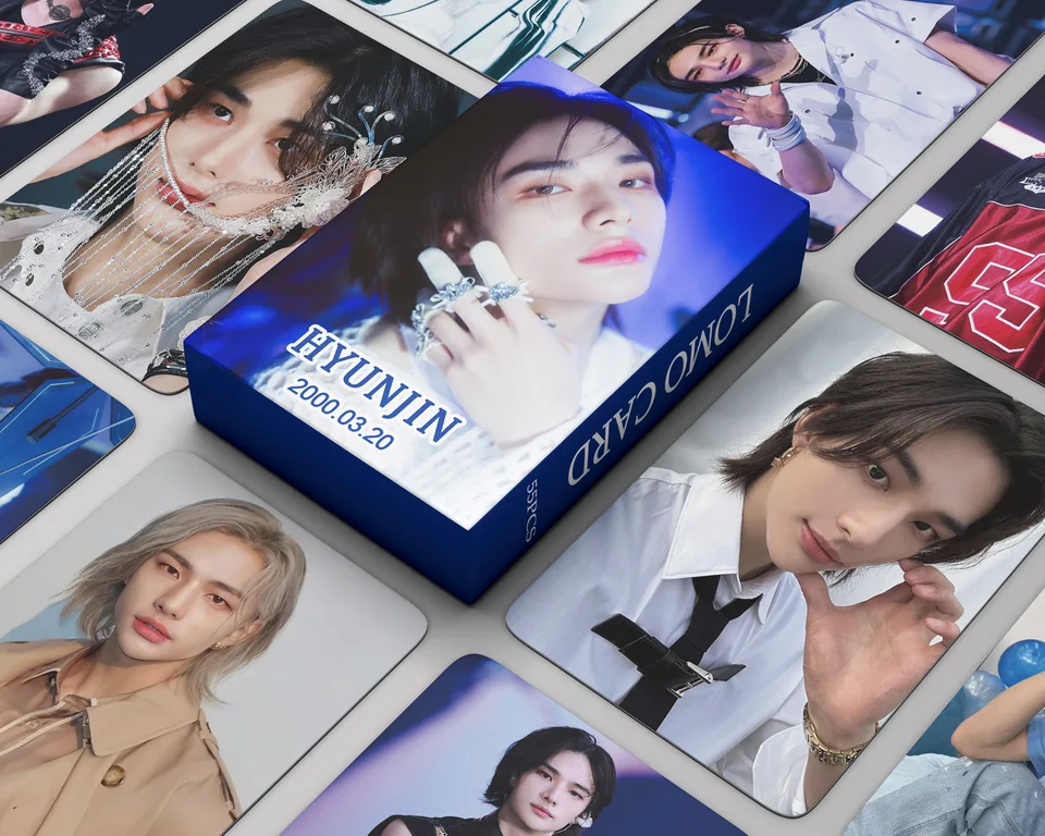 KPOP Ate Merch Photocard Nový album Lomo Crads Photobook Fan Collection Card Card Plagát Pohľadnice Fotografie darček