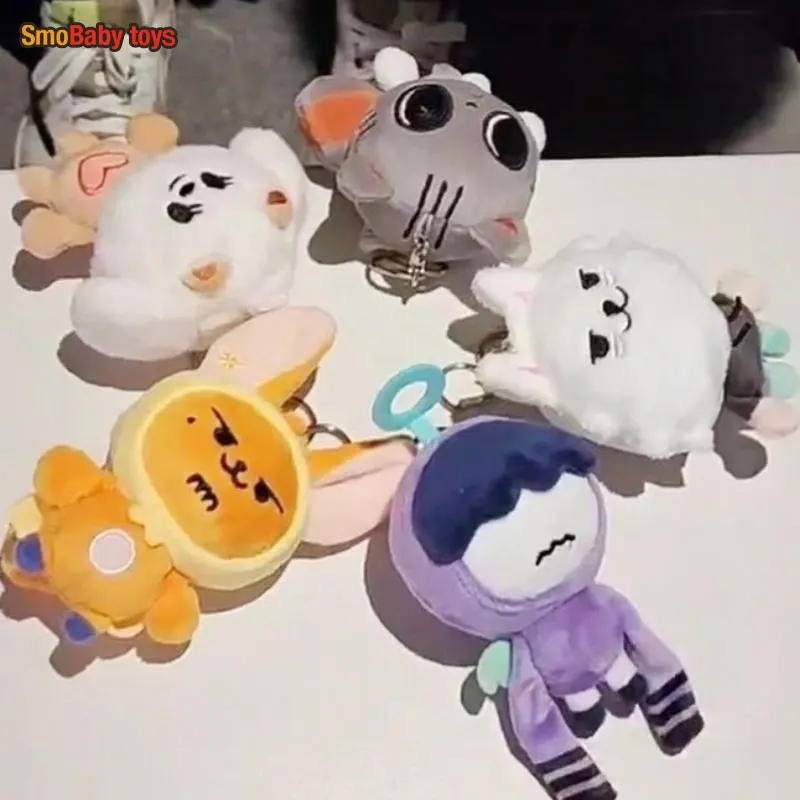 Kpop txt plyšové bábiky roztomilý soobin beomgyu ppulbatu rovnaké plyšové keyring