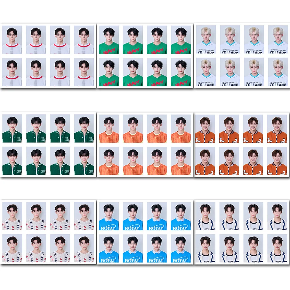 KPOP Zerobaseone ZB1 ID Photo Lomo Albumy One Inch Card Zhanghao Sung Han Bin Ricky Matthew Hanyujin