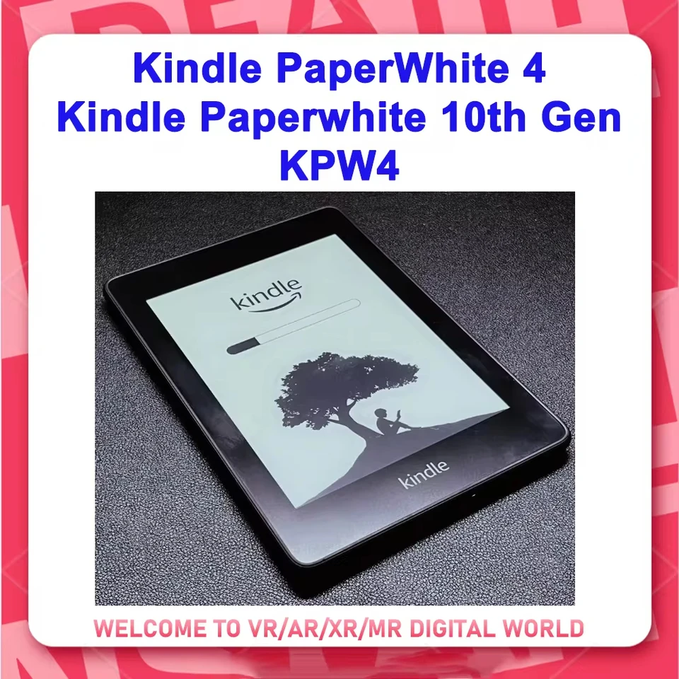 KPW4 E-kniha Čítačka Kindle Paperwhite 4 EREADER 6-palcový kindle Paperwhite 10th s podsvietením čítanie Light Kindle E-Reader 300ppi