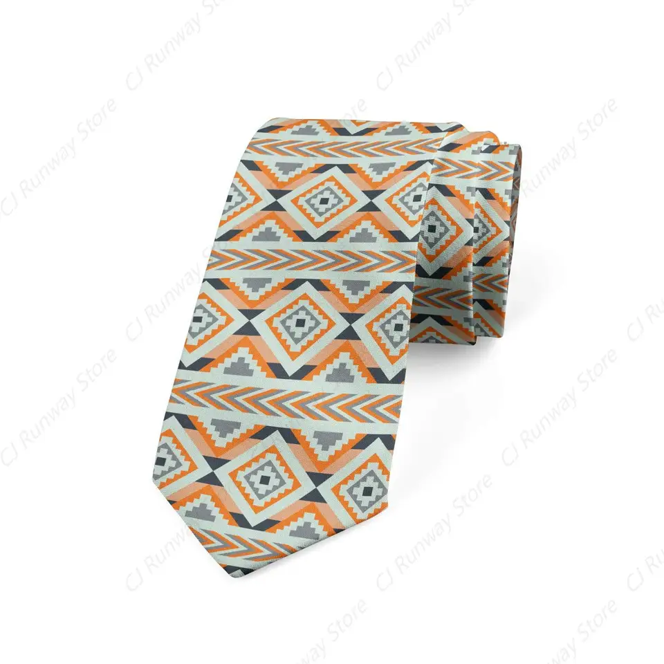 Kravata, koncepčné šípky Aztec, kravata na obliekanie, 3,7 