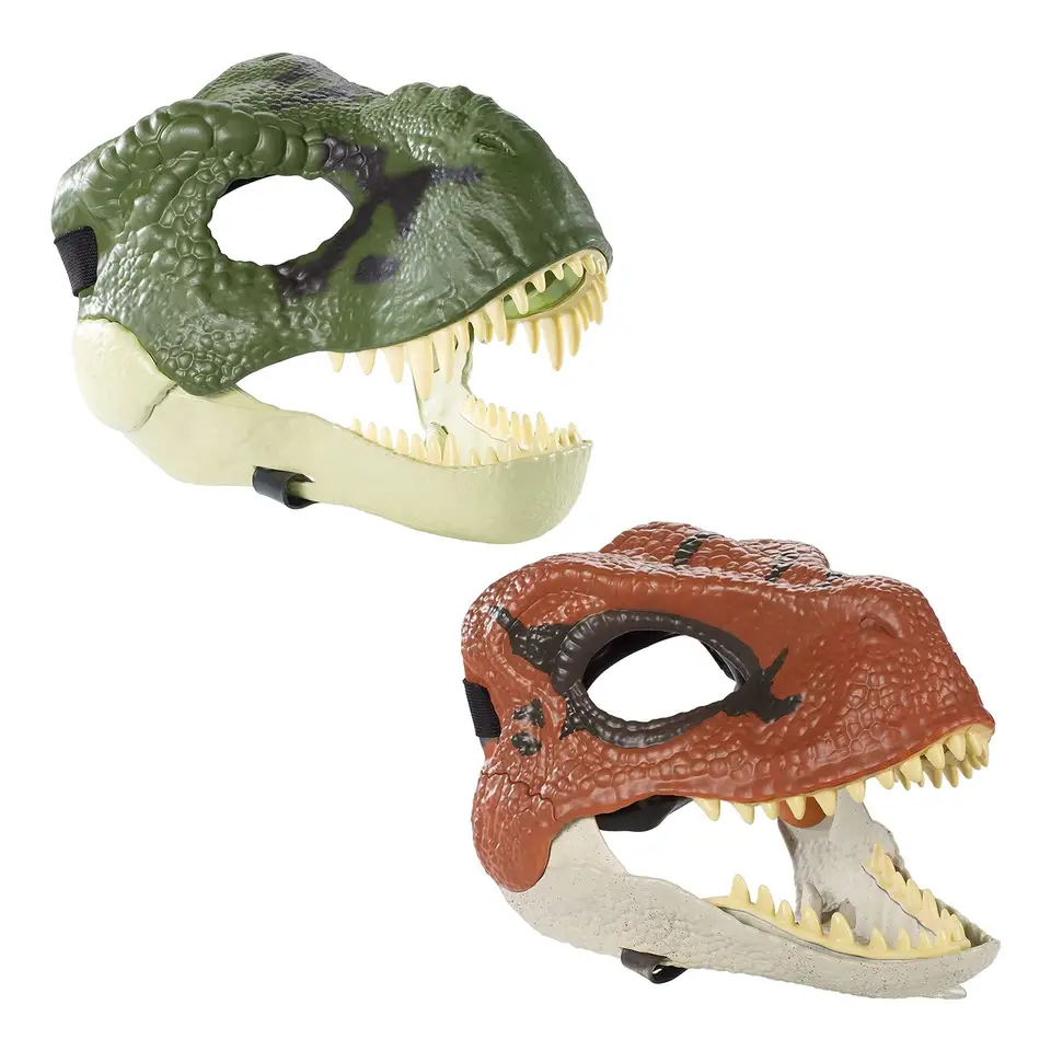 Kreatívna dinosaurová maska ​​cosplay vtipná strašidelná maska ​​pre festival párty narodeniny darček 3d latex Tyrannosaurus rex maska ​​otváranie čeľuste dieťa