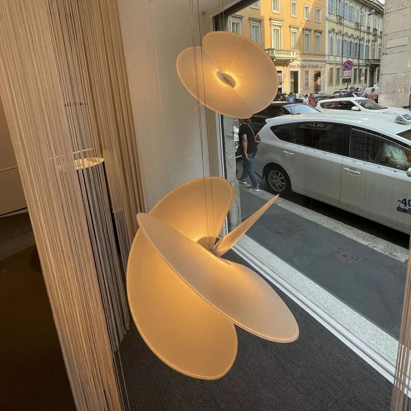 Kreatívna osobnosť Art Curve Design obývacia izba spálňa reštaurácia duplex dizajnér hodvábny textíl Luster Ochrana LED