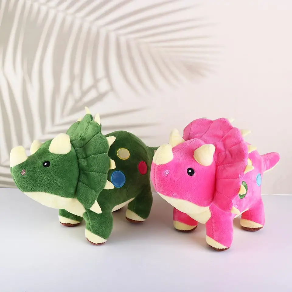 Kreatívne deti hračky Stegosaurus vankúš dinosaurus hračky plnené zvieracie plyšové hračky dinosaurus dinosaurus plyšová bábika Dinosaur plnená hračkou