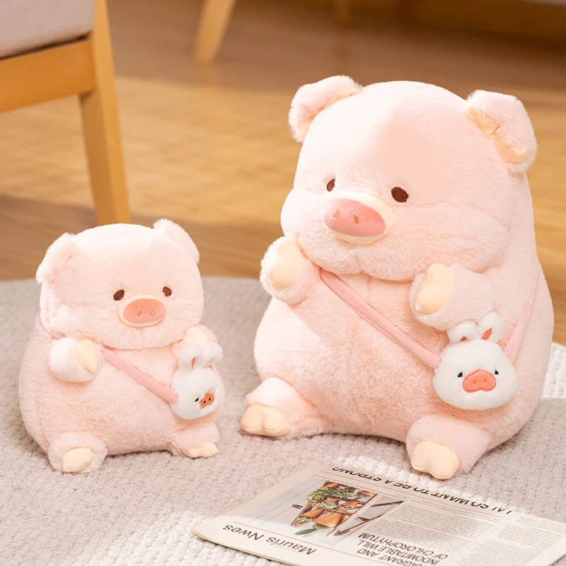Kreatívne Lulu Pig Chlieb plyšová kawaii hračka anime plyšová bábika roztomilé plnené mäkké zviera pre deti priateľka narodeniny darček