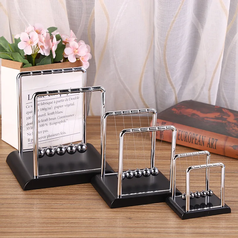 Kreatívne Newton Pendulum Balance Ball Metal Craft Celestial Swinger Chaos Pendulum Desktop Stres Stres Relife Gift Game Game Hračky