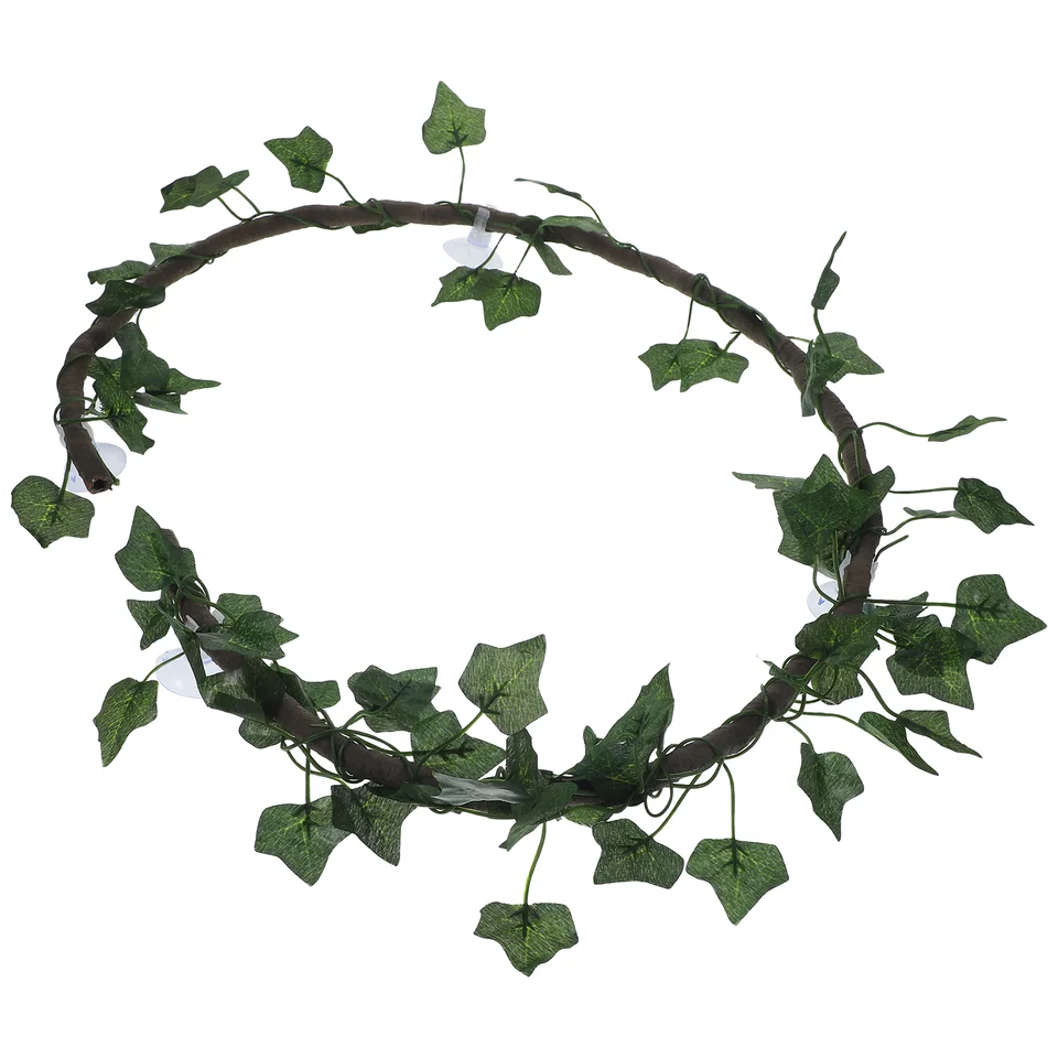 Kreatívne rekordné výzdoba Rattan Strip Jungle Vines pre biotopy príslušenstvo oceľové plazky jašterice