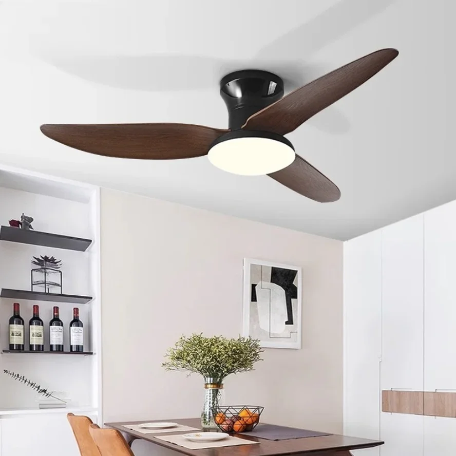 Kreatívny LED stropný ventilátor svetlo Moderné minimalistické inteligentné diaľkové ovládanie App pre nízky decibel silné dekoratívne osvetlenie vetra