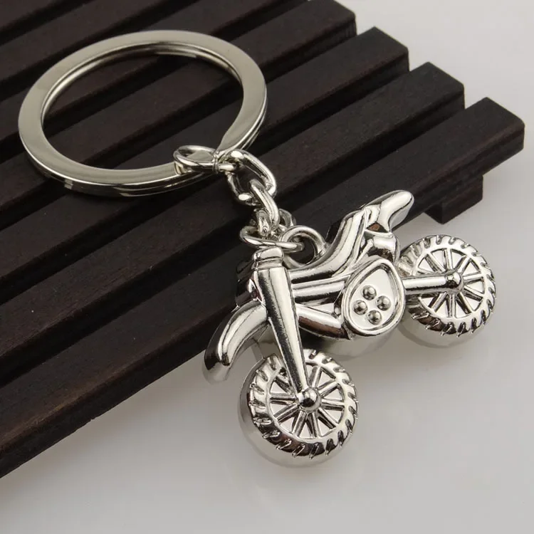 Kreatívny malý darček motocykel Keychain Metal Keyrings pre Hyundai Tucson Accent IX35 I30 IX25 Kona Santa Fe Getz Verna Sonata