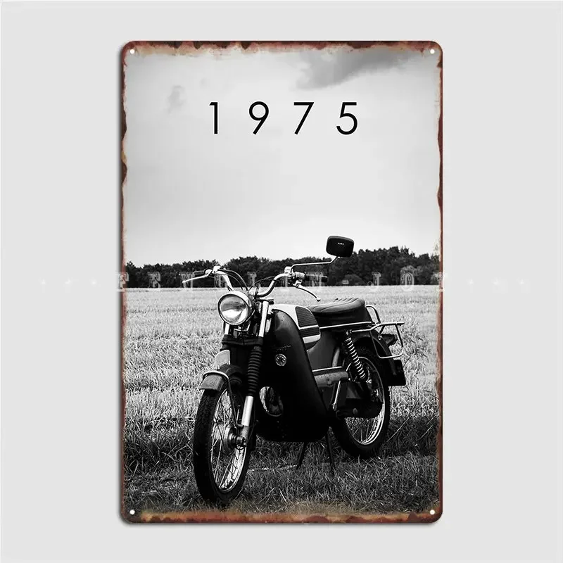 Kreidler Florett 1975 plagát Metal Plaque Pub Designing Club bar plagát cínový znak plagát