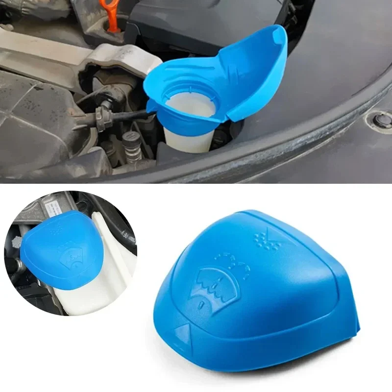 Kripálka na zadnú plochu automobilu Krutosť kvapalina Tank Tank Cover veko veka plastová modrá pre Audi pre VW Škoda 6v095485 6v0 955 485