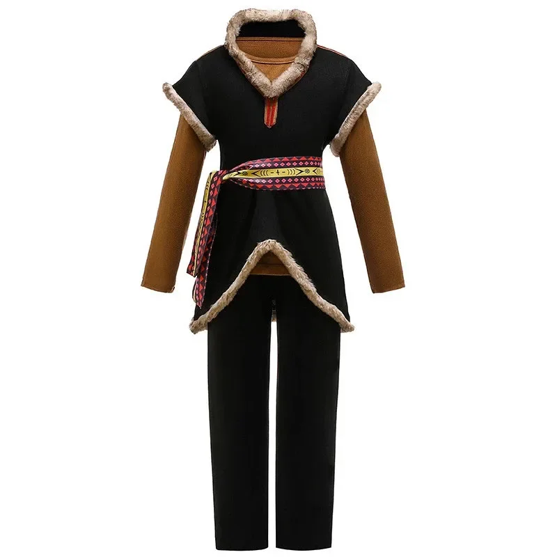 Kristoff Olaf kostýmy Kids chlapci Halloween batoľa chlapec Child Child Fancy Anna Cosplay Movie outfit pre dojčenské detské topy+nohavice