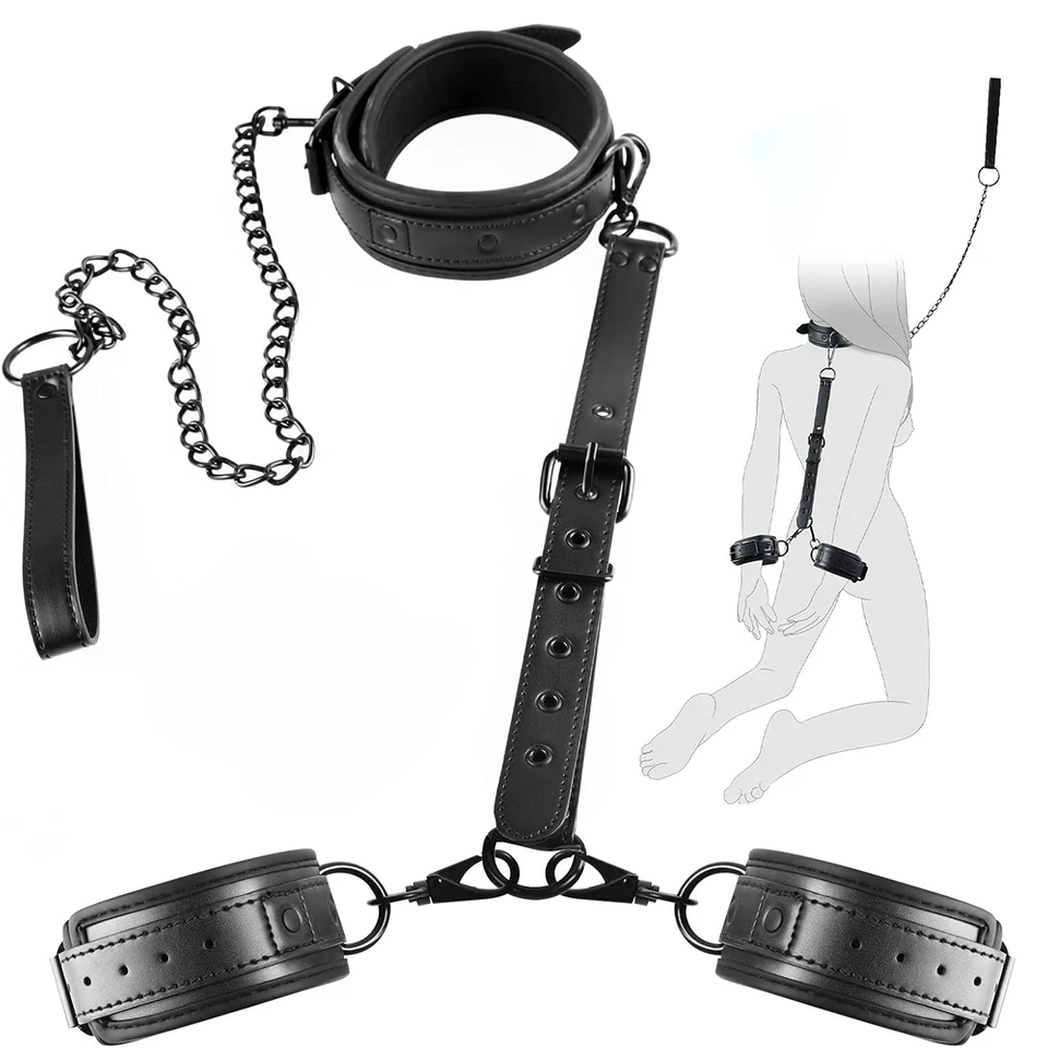 Krk na zápästie BDSM Bondage Sex Ošliaty Kit
