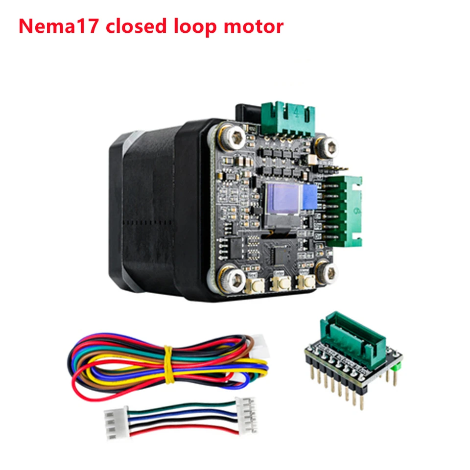 Krokový motor s uzavretou slučkou Servo Sermo Serving Controller STM32 STEP MOTORE NEMA 17 SERVOMOTOR MKS SERVO42C PCBA OLED CNC diely