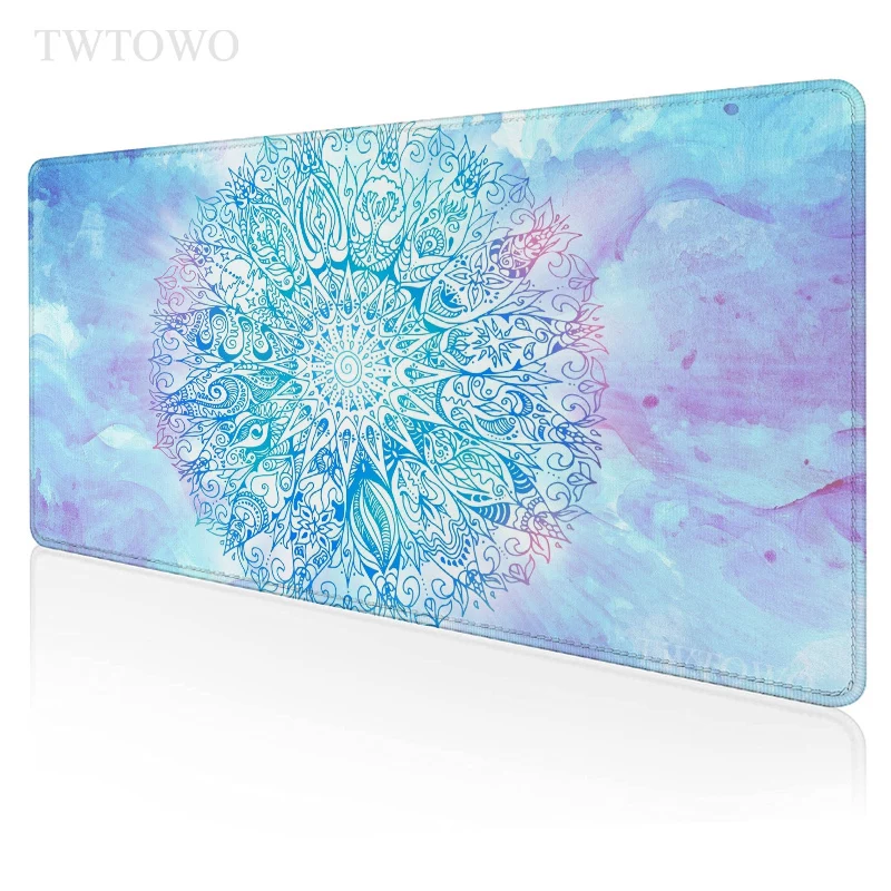 Kruhová podložka MANDALA MOSH GAMING XL Vlastný dom veľký počítač MousePad XXL MousePads Anti Slip Office PC Desktop Mouse podložka