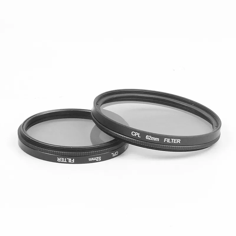 Kruhový polarizačný CPL filter 37 40,5 43 46 49 52 55 58 62 67 72 77 82 mm pre šošovku fotoaparátu