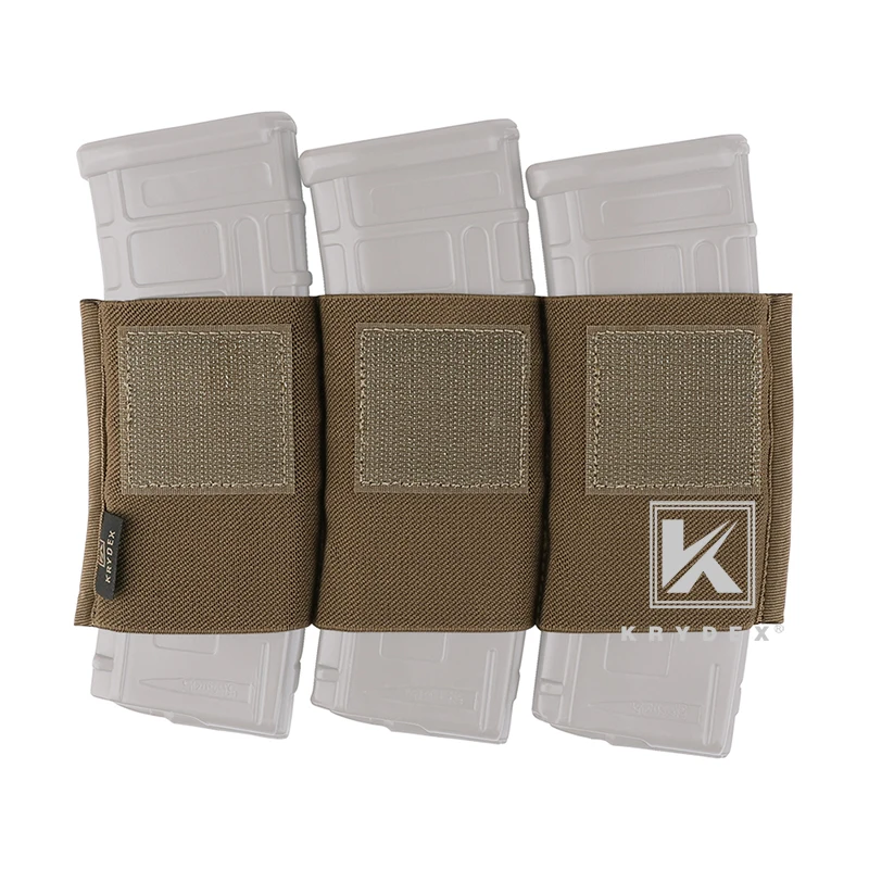 Krydex Spiritus Elastic Elastic vstavaný držiak časopisu pre Micro Fight MK3 MK4 hrudník 5.56 Triple Magazine Vložka CB CB
