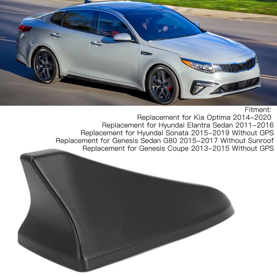 Kryt antény s žralokmi Fin Anténa 96219 D5000EBQK Roof Aerial Base Výmena za Kia Optima 2014-2020