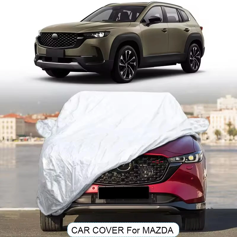 Kryt automobilu pre ochranný kryt Mazda CX50 CX3 CX5 CX8 CX30 CX60 MX30, proti starnutiu, automaticky odolný proti prachu proti dažďu Snow vodotesný