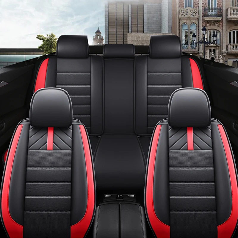 Kryt autosedačky pre Chevrolet Cruze Captiva Sonic Sail Onix Lova Trax Univerzálne vodotesné kožené automatické interiérové ​​doplnky